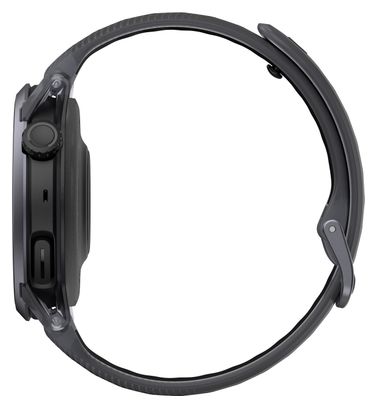 Orologio GPS Coros Pace 4 in alluminio e silicone nero Crystal