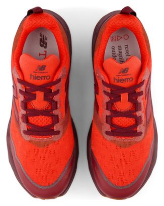 New Balance Fresh Foam X Hierro v9 Red Men's Trail Running Shoes