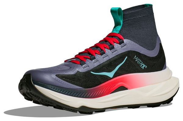 Hoka Tecton X 3 Women's Trail Shoes Blue/Red | Alltricks.com