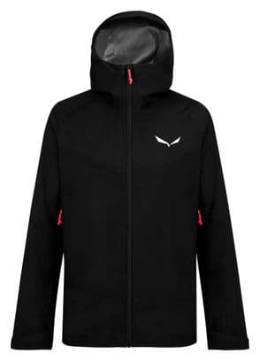 Chaqueta impermeable para mujer Salewa Puez Gore-Tex Paclite Negra