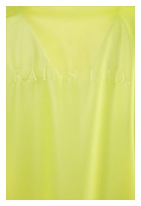 Rains LTD Kurzer Mantel mit Kapuze Foggy Neon Yellow