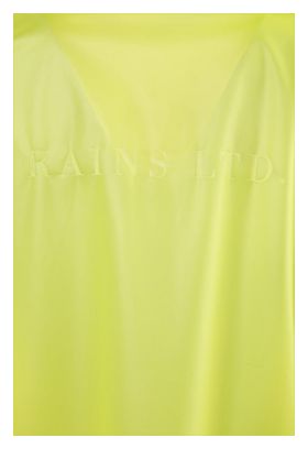 Rains LTD Short Hooded Coat Foggy Neon Yellow