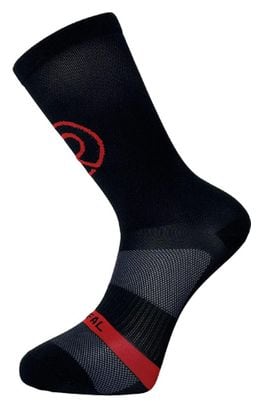 Unisex Rafal Ventoux Socken Schwarz/Rot