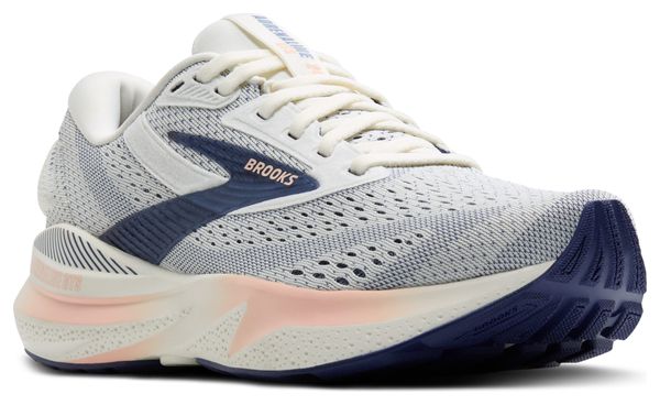 Brooks Adrenaline GTS 24 Hardloopschoenen Grijs/Blauw/Koraal