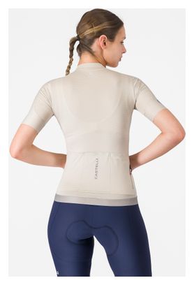 Maglia a maniche corte Castelli Espresso 2 Beige Donna