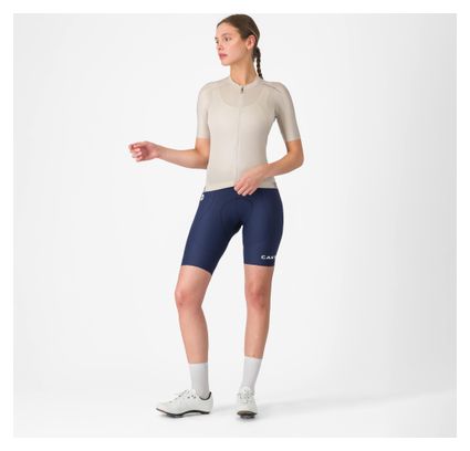 Maglia a maniche corte Castelli Espresso 2 Beige Donna