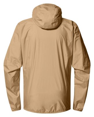 Haglöfs LIM Proof Giacca Giacca impermeabile Marrone Uomo
