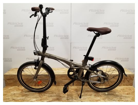 Folding Bike BTWIN TILT 900 Beige