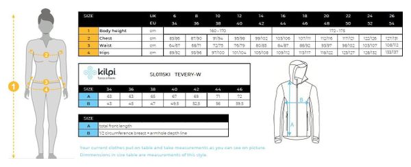 Veste isolée hybrid PRIMALOFT femme Kilpi TEVERY-W