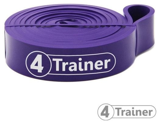 Bande Elastique - Powerband Medium - Violet - 4TRAINER