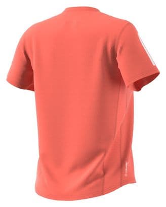 Maillot manches courtes adidas running Own The Run Corail Femme