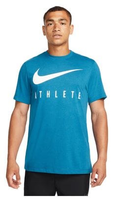 T-Shirt Nike Dri-Fit Training Athlete Bleu