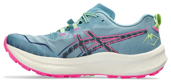 Chaussures Trail Asics Fujispeed 2 Bleu/Rose Femme