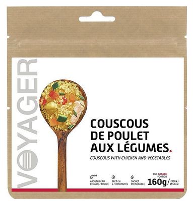 Lyophilis Voyager Couscous with chicken and vegetables 160g