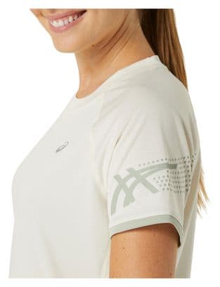 Women's short-sleeved jersey Asics Run Icon Beige