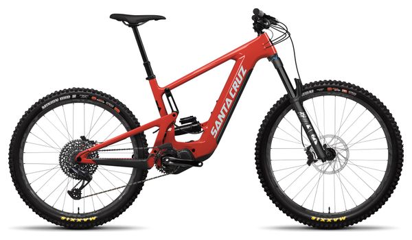 Santa Cruz Heckler 9 R Carbon C MTB elettrica a sospensione completa Sram NX Eagle 12S 720Wh MX (29/27,5'') Red 2024