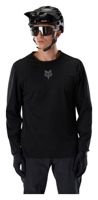 Fox Flexair Water Men's Long-Sleeve Jersey, Black