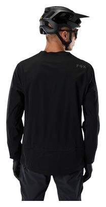 Fox Flexair Water Men's Long-Sleeve Jersey, Black