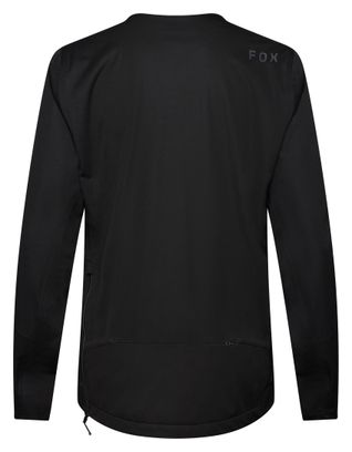 Fox Flexair Water Men's Long-Sleeve Jersey, Black