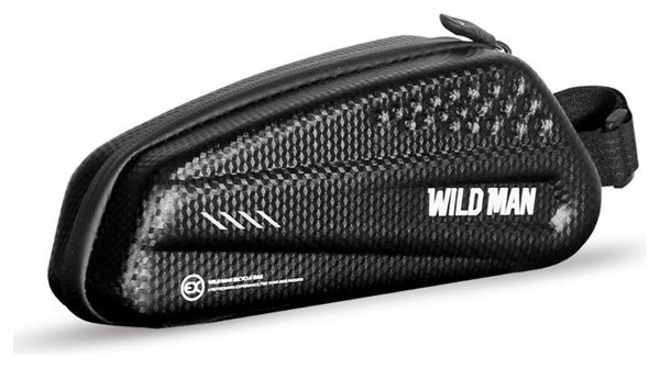 Waterproof bike frame bag 1L black WILD MAN