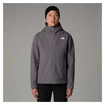 The North Face Whiton 3L Grey Waterdichte Jas voor dames
