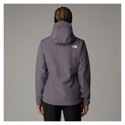 Chaqueta impermeable para mujer The North Face Whiton 3L Gris