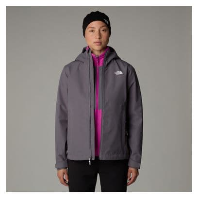 Chaqueta impermeable para mujer The North Face Whiton 3L Gris