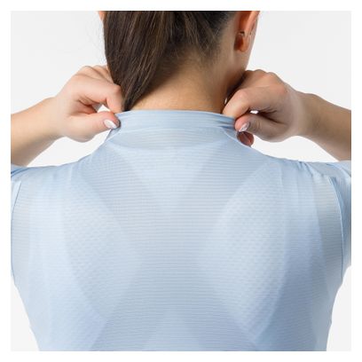 Maglia a maniche corte Castelli Espresso 2 blu da donna