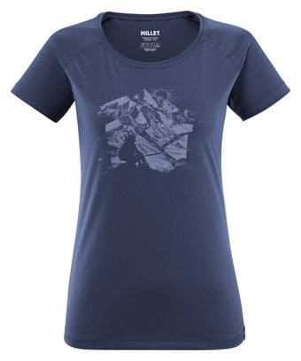 T-Shirt Technique Femme Millet Tana Bleu