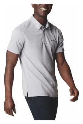 Polo Columbia Nelson Point Gris Clair Homme