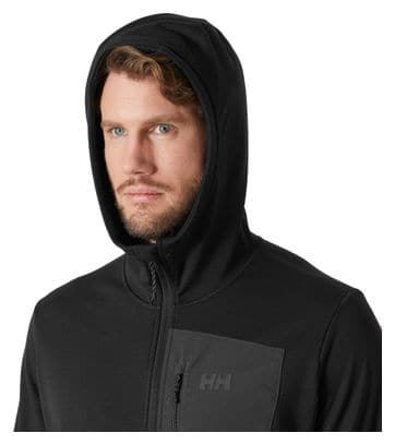 Heren Helly Hansen Versalite Hoody Fleec Jas Zwart