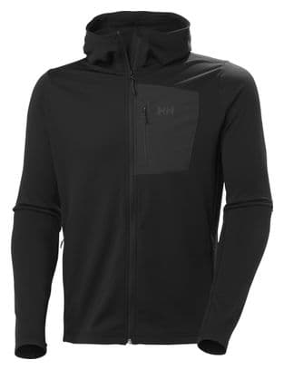 Heren Helly Hansen Versalite Hoody Fleec Jas Zwart