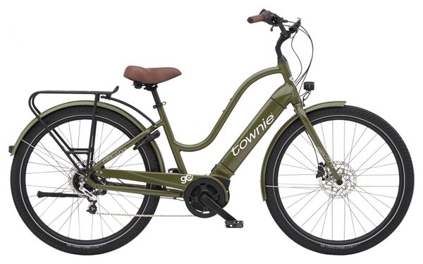 Vélo de Ville Electrique Electra Townie Path Go 5i Step-Thru 27.5' 500Wh Shimano Nexus 5V Vert