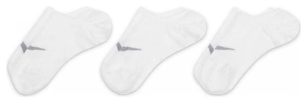 Socks (x3) Nike Everyday Plus Lightweight White Unisex