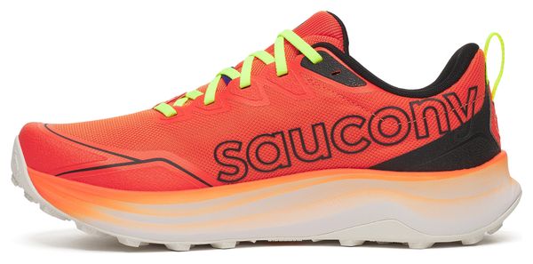 Chaussures Trail Saucony Peregrine 16 Orange/Jaune Homme