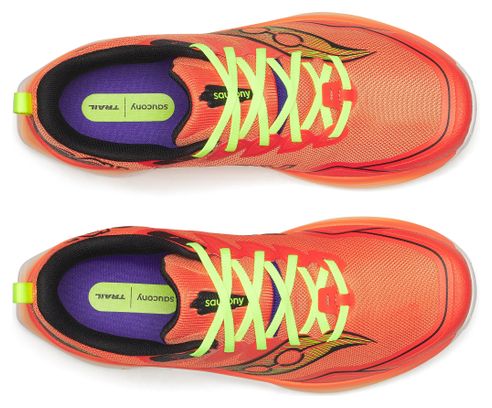 Chaussures Trail Saucony Peregrine 16 Orange/Jaune Homme