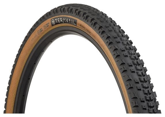 Pneu VTT Teravail Ehline 27.5'' Tubeless Ready Souple Light & Supple Flancs Beiges Tan