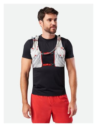 Nathan Pinnacle 12 Bolsa de Hidratación Unisex Gris/Rojo