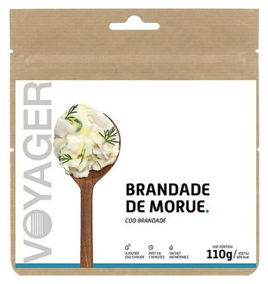 Repas Lyophilisé Voyager Brandade de morue 110g