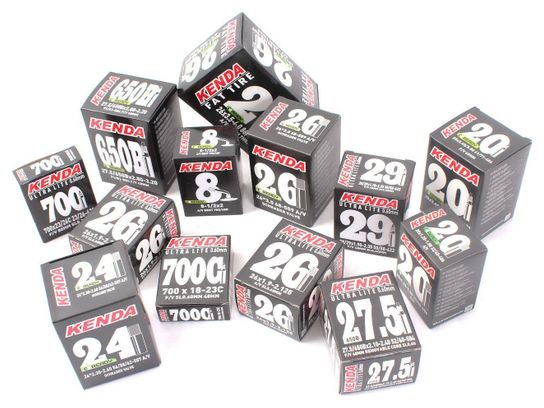 Fahrradschlauch KENDA 20 x 2,4–2,8 Zoll PLUS FV
