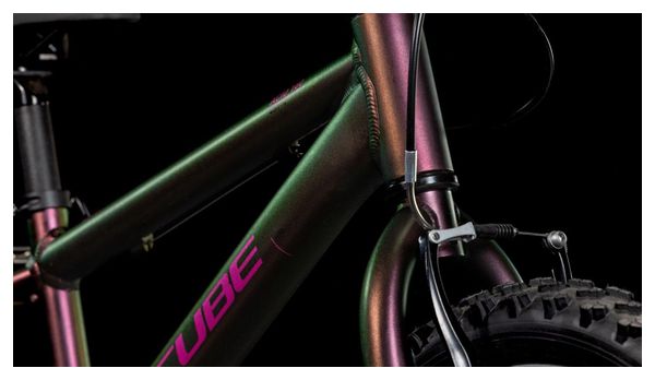 Bicicleta de montaña infantil Cube Acid 160 Mono 16'' morada/rosa 2026
