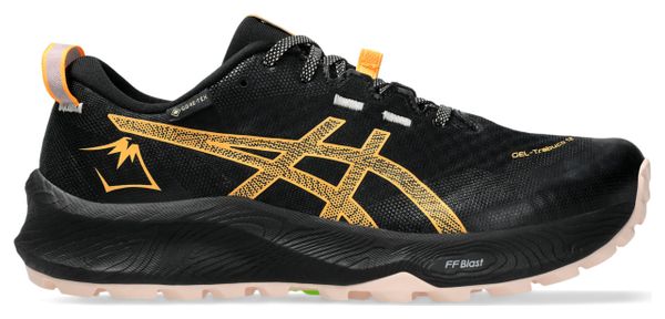 Asics Gel Trabuco 12 GTX Zwart Oranje <strong>Damesschoenen</strong>