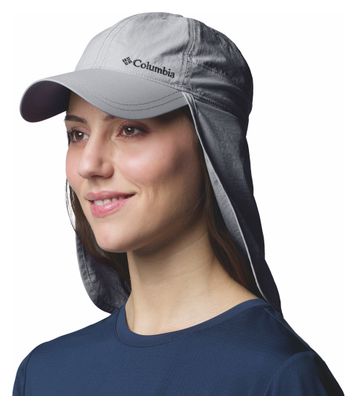 Casquette Protège-nuque Columbia Schooner Bank II Gris Unisexe