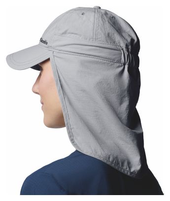 Casquette Protège-nuque Columbia Schooner Bank II Gris Unisexe