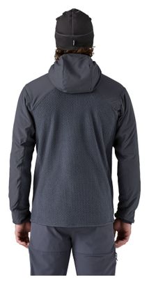 Veste Thermique Patagonia Nano-Air Light Hybrid Hoody Gris Homme