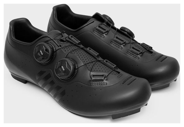 Chaussures vélo route Cyclisme Homme et Femme Revolve Noir