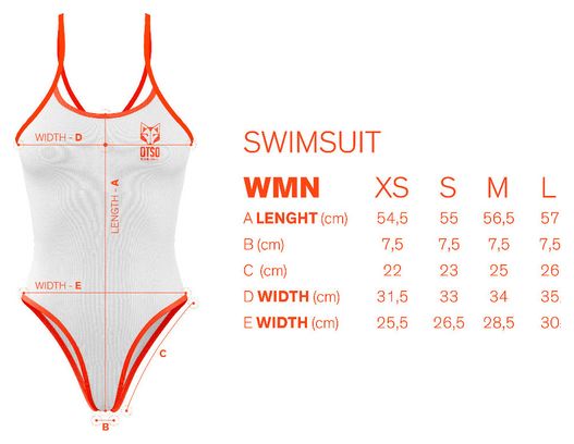 Costume da bagno Otso Swim Bike Run Fleur Donna Blu/Giallo