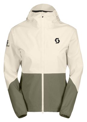Chaqueta impermeable Scott Explorair Light 2.5L Beige/Khaki, mujer