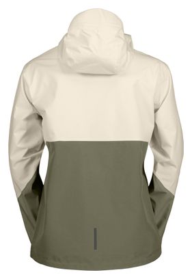 Chaqueta impermeable Scott Explorair Light 2.5L Beige/Khaki, mujer