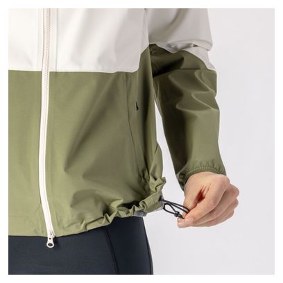 Chaqueta impermeable Scott Explorair Light 2.5L Beige/Khaki, mujer